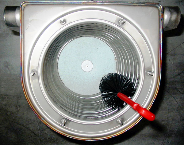 pembersihan boiler kondensasi